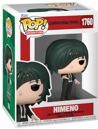 Funko POP! Animation: Chainsaw Man (CSM) - Himeno | Official Anime Merch - Collectable Vinyl Figurine for Shelf Display - Birthday Gift Idea for Fans and Collectors