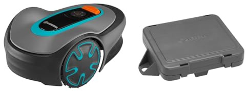 Gardena Mähroboter SILENO minimo 500 m² & Winterschutzbox für Kabel: Aufbewahrungsbox