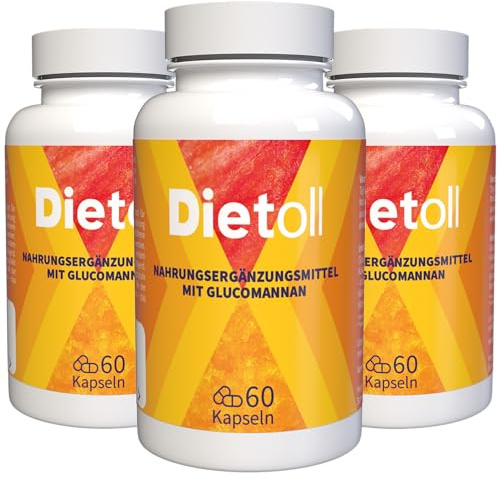 Dietoll - 180 Kapseln (3x 60 Kapseln) - 3er Pack