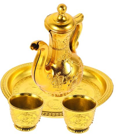 Mikinona Reusable Wine Goblet Jug Holy Cup Versatile Worship Cup Desktop Ornament Classic Offering Offering Teapot
