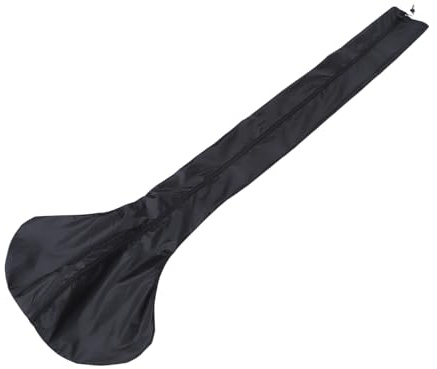Happyyami Housse De Chauffage Extérieur Étanche En Tissu Oxford 210d Noir 180x52 Cm Pour Jardin Protection Uv Gel Et Intempéries Couverture Radiateur Électrique