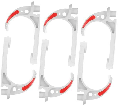 BAZEITFLOW 6stücke Kunststoff Isoliermaterial J-haken Kabelhaken Deckenhaken Für Tunnel Montage Aufhänger Metallhaken J-clips Für Kabelmanagement
