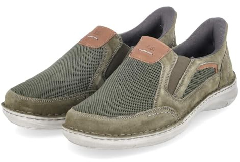 Josef Seibel 44925TE387/616 herr tofflor läder och textil i grönt – storlek 39