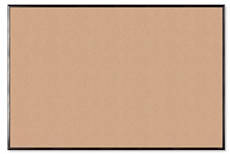 U Brands Kork-Pinnwand, 119 x 178 cm, schwarzer Aluminiumrahmen (2882U00-01)