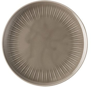 Arzberg 44020-640202-10864 Lot de 2 assiettes plates en acier inoxydable Gris 24 cm