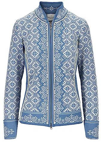 Dale of Norway Christiania Cardigan for Women Skin Soft Merino Wool Cardigan