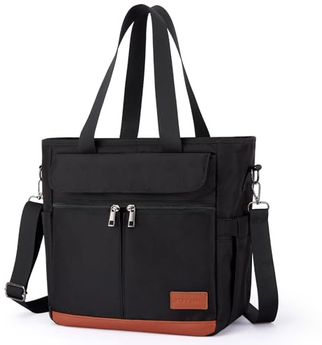 JOYHILL Lunch Bag for Women Insulated Cool Bag Leakproof Large 16L, Black