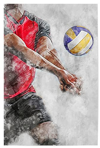 artboxONE Poster 150x100 cm Sport Volleyball 5 (matart) - Bild Volleyball Spieler Sport