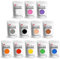 BOHS 12 Colori Argilla Schiuma Asciugatura all'Aria - per Cosplay, Figure, Aggiunta di Slime - Morbida, Senza Macchie, Senza Crepe - 1200 Grammi, Dai 3 Anni in Su