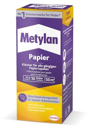 Metylan Tapetenkleister Papier, 125 g für bis zu 50 qm