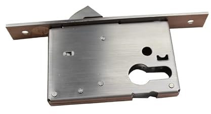 Einsteckschloss Einzelhaken-Einsteckschloss-Körper, Edelstahl-Zunge, Hardware-Zubehör, Außenschloss, Schieben Einsteckschloss ZimmertüR