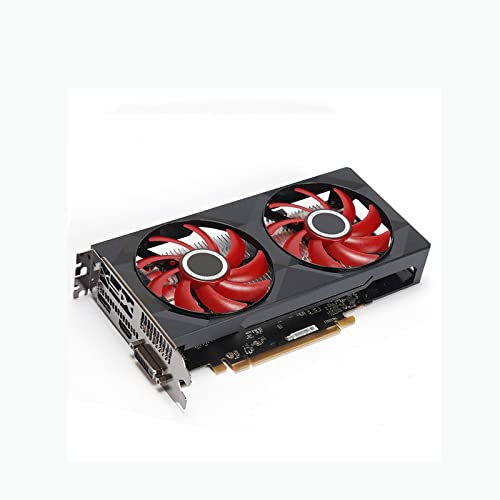 Taygate Carte Graphique de Jeu Fit for Xfx Radeon RX 560 4GB DDR5 Cartes Graphiques AMD Carte Graphique 4GB GPU 128 Bit Rx560 Gaming Pc Carte De Jeu De Cartes Vidéo Utilisée