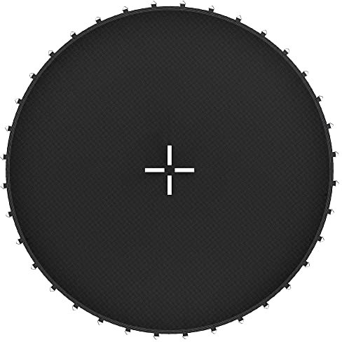 Kinetic Sports Trampolin Sprungtuch Ersatz Ø 433 cm mit 108 Ösen - Sprungmatte für Gartentrampoline Ø 490 cm, USA PP-Mesh Gewebe, Wetterfest & Witterungsbeständig