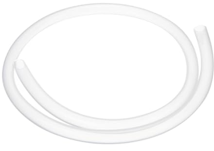 PATIKIL 11mm ID X 14mm OD, 1 Meter Silikonschlauch, Lebensmitteltaugliche Transluzent Silikonschlauchrohr Flexibles Gummischlauch für Wasser Luft Flüssigkeitstransfer Pumpenübertragung
