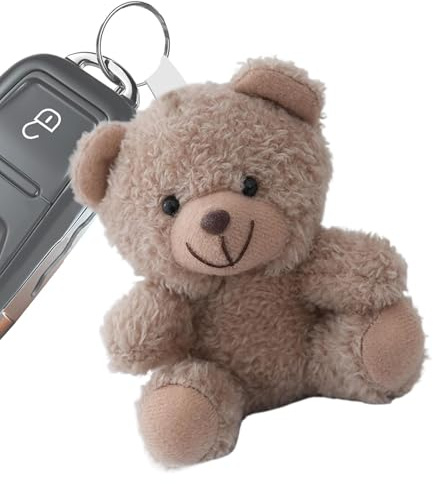 Charme de sac animal en peluche,Charme de sac en peluche ours Pendentif de | Breloque décorative pour sac à dos, accessoire de sac de 5 pouces pour sacs à main, animale en peluc