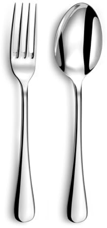 COUZON - Couverts de service - Clipper - Acier inoxydable 18/10, Finition Miroir, Epaisseur 2.5 mm - Inox