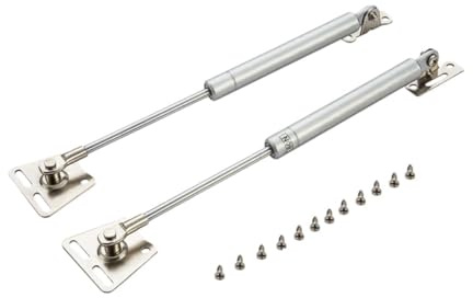 2pcs 80n Silver Hydraulic Gas Strut Cabinet Cupboard Door