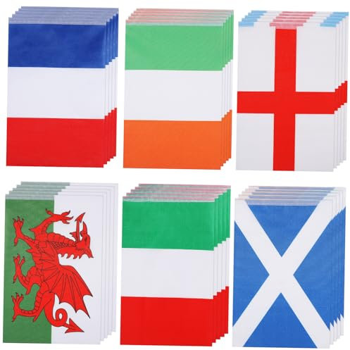 UPKOCH 1satz Länderflaggen Wimpelkette Für Internationale Feiern Flaggen Von England Schottland Und Wales Langlebige Dekoration Für Partys Und Events