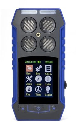 Portable Gas Detector O3 SO2 NO2 CO2