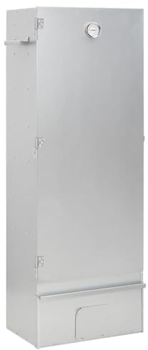 Genérico Horno ahumador de Barbacoa con Mesa Acero galvanizado,Cocina y Comedor,Electrodomésticos de Cocina,Barbacoas-3187617