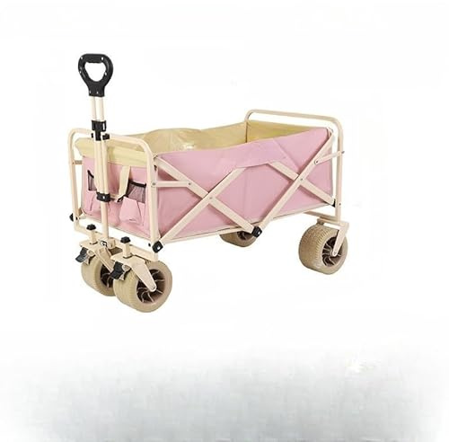 festivalvagn, Vikbar mobil marknadsvagn, trä, evenemang(7-inch Tank Wheel (No. 1))