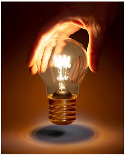 Suck UK Rechargeable Light Bulb | Battery Light Bulb | Wireless Lamp | Cordless Rechargeable Battery | LED Neon Lightbulb | Bedside Lamp | Vintage Edison Bulbs | USB Charging Bedroom Night Lights