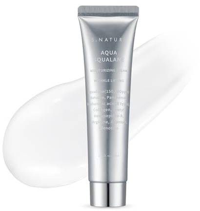 S.NATURE Aqua SQUALANE Fuktgivande kräm 60 ml fuktgivande daglig lugnande närande tar bort porer och talg 60 ml