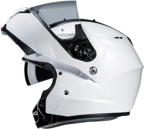 HJC, Modularer, Motorradhelm, C91N Perlweiß, XS