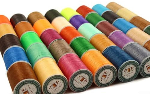 1 0 mm 70 m Ledernähgarn, gewachst, für Meißel, AWL, Polster, Schuhe, Gepäck, DIY, solides und starkes Material, 21 Farben optional, Polyesterschnur, geeignet für Lederhandwerk (grün)