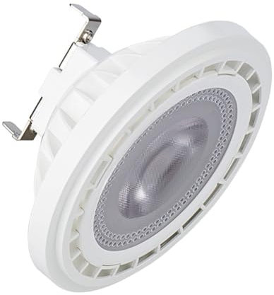 HuZhouChen Faretto LED AR111 G53 15W DC12-24V 1500LM Lampadina G53 non dimmerabile(Natural white)