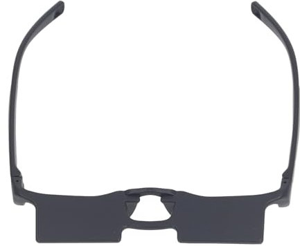 Bed Prism Reading Glasses for Isex Watch TV or Read in Bed with Horizontal High Definition 90 Degree Prism Readers Spectacles for Comfort Reading