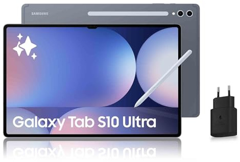 Samsung Galaxy Tab S10 Ultra 14.6'' WiFi 1 to, Tablette Android avec Galaxy AI, Gris Anthracite, S Pen + Chargeur Secteur Rapide 25W Inclus, Version FR