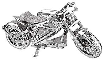 Generic Smart Glue Decoration Puzzle Model DIY Motorcycle 3D Assembly Desktop Puzzle Toy Antonyms (AS SHOWN, One Size)