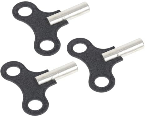 Gadpiparty 3stücke Uhrenaufziehschlüssel Aus Aluminium Für Haushalt Und Antike Tischuhren Federwickler-Tool Mit Praktischer Und Langlebiger Konstruktion