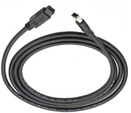 TOWARDSNAN Firewires IEEE1394 - Cable adaptador de 6 pines a 9 pines para conectar impresoras, escáneres, discos duros