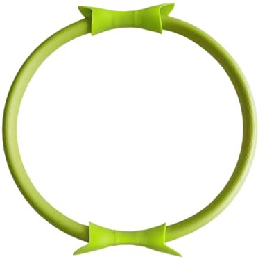 Pilates Fitness Ring - Leichter Widerstandsreifen mit Doppelgriff, Trainingsgerät für Bauchkraft, Yoga und Training, Trainingszubehör