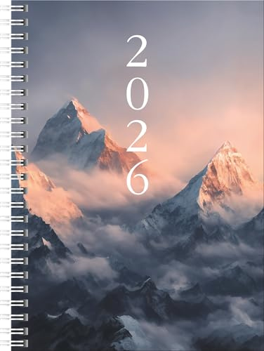 rido/idé Buchkalender Mod. Timing 1 2026 „Mountain“ | A5, Papier