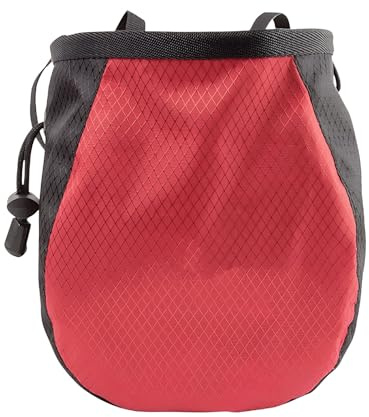 Magnesiabeutel zum Klettern – leichte, wasserdichte Tasche verstellbar – Gym-Kreidebeutel für Kletterausrüstung – für Instruktoren, Anfänger, Krafttraining, Training, Sport E