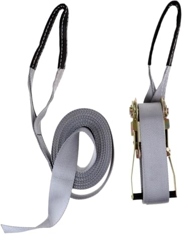 Zambuph Fun And Easy Balance Band Exercise For All Ages 36 FT Slackline Kit With Tension Ratchet Activity For All Ages. Family Reunions Training Line Slacklining, Gray, 36 FT