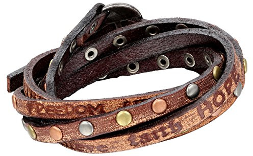 Cupimatch Wickelarmband Damen Lebensbaum Armbänder Vintage Böhmisch Mehrfach Lederarmband für Frauen