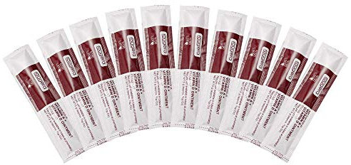 Tattoo Scar Repair Gel,New Star Tattoo 100pcs Professional Tatto Aftercare Repair Cream With Ointment Vitamin A & D Anti Scar Gel for Permanent Makeup,Microblading and Tattooing Supplies(100pcs)