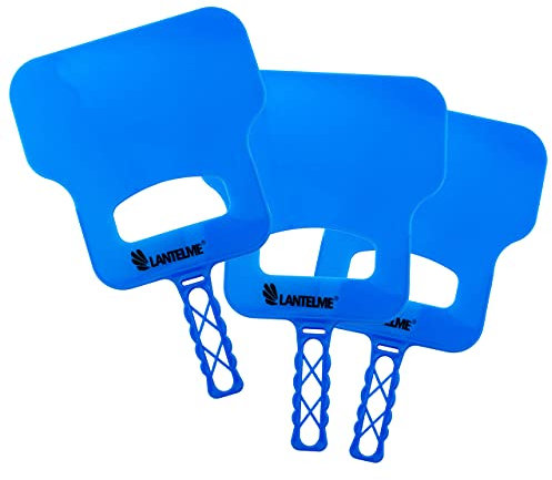 Lantelme 3 Stück Effizientes Grillfächer Set Wedel 20cm x 30cm Anzündhilfe ohne Chemie | Anmachwedel für Holzkohle Briketts im Handumdrehen zum Glühen bringen für Grill Smoker BBQ Kamin