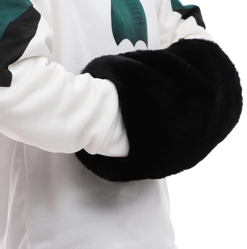 BESPORTBLE Kunstpelzmuffs Schwarz Warme Handmuffs Für Damen Und Herren Wintermuffs Aus Kunstfell