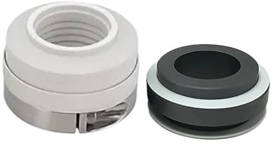 CAYUND Mechanische Dichtungen WB2-25/30/35/40/45/50/55/60/65 PTFE Faltenbalg Mechanische Dichtungen for Chemische Pumpen Mit Material PTFE/SIC/PTFE(WB2-55)