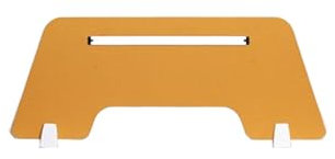 Freestanding Acoustic Desktop Divider Panel with Slot Reduce Distractions and Noise Privacy Screen Clamp On Cubicle Partition for Office Desk
