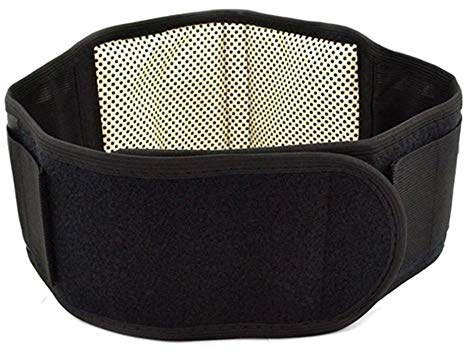 YKMYXZ， Lumbar brace Tourmaline Waist Belt Self Heating Magnetic Therapy Band Back Waist Support Belt Lumbar Brace Massage Band Bandage Health Care men women