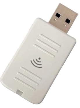 NSWHHV Carte sans Fil for projecteur ELPAP10 V12H418P12 WN7512BEP for Adaptateur Wi-FI USB LAN 802.11B/G/NF/S Compatible avec EPSON
