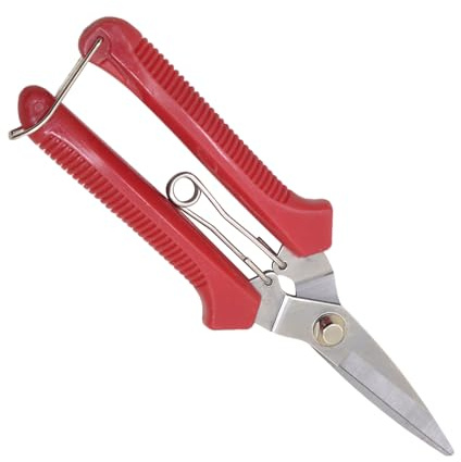 Tijeras de Jardinería | Recortadoras de Plantas de Interior Resistentes,Podadoras de Jardín Ergonómicas Antioxido, Tijeras de Precisión para Bonsáis y Setos