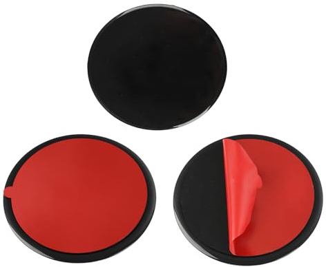 Hawpasy 3 Pack Dashboard Pad Mounting Disk for Suction Cup 95mm Round Adhesive Dashcam Sticky Pads, Heat Resistant Sticky Pads for Car Dashboard, Car Phone Holder Sticky Pad