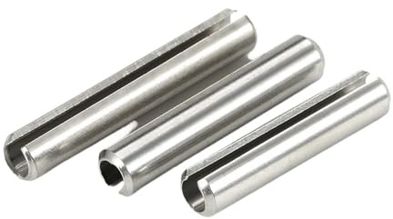 Stahl-Schlitzfedern-Rollstifte, Spannstifte aus Edelstahl 304, Federstift-Sortiment, M1,5-M3,5-Packung(M3x6(100pcs))